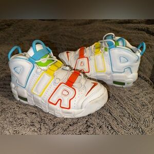 5Y Nike Air More Uptempo GS FJ4624-100 Women’s size 6.5 shoes roughly sneakers